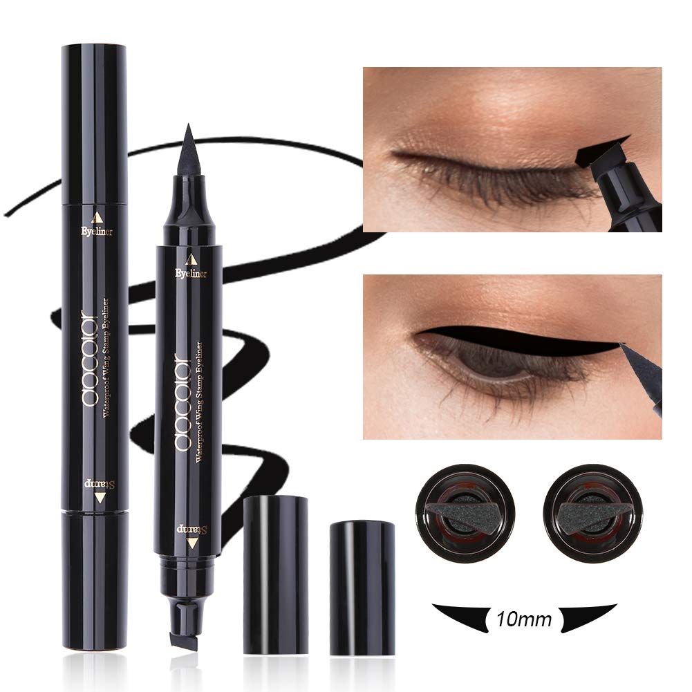 Eyeliner 2 în 1 cu Ștampilă pentru Codițe Perfecte